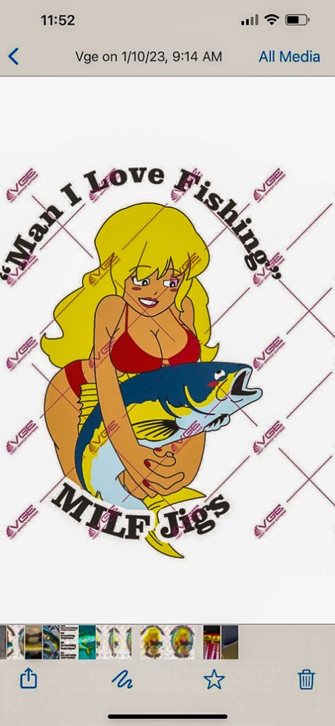 MILF LURE #1BUSINESS CARD